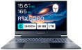 Ноутбук игровой THUNDEROBOT 911 X Wild Hunter G3 Pro, 15.6", IPS, Intel Core i5 13420H 2.1ГГц, 8-ядерный, 16ГБ DDR5, 1ТБ SSD,  NVIDIA GeForce  RTX 5060 для ноутбуков - 8 ГБ, TGP 115Вт,  FreeDOS,  серы