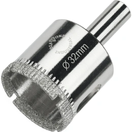Коронка алмазная по керамике, плитке и стеклу 32 мм Diamond Industrial DIDCBC032