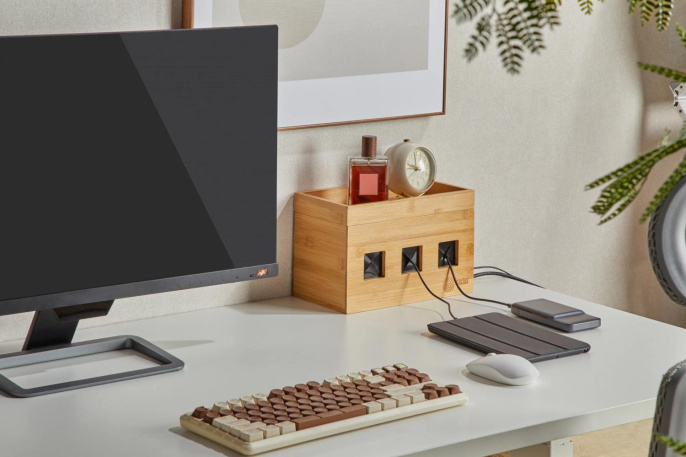 Органайзер Cactus CS-BOX-BAM,  для проводов