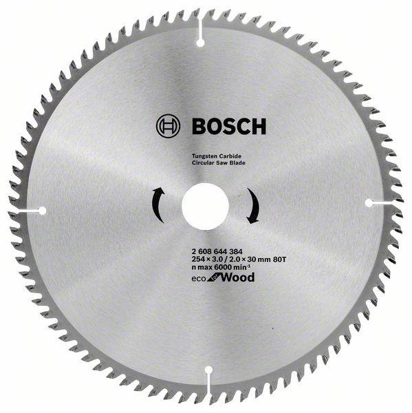 Диск пильный по дер. Bosch 2608644384 d 254мм d посад. 30мм циркулярные пилы