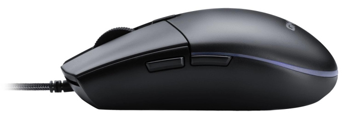 Мышь проводная GMNG XM002, игровая, оптическая, USB, 7200dpi, черный