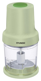Измельчитель электрический Hyundai HYC-P3128 0.8л. 300Вт салатовый/белый
