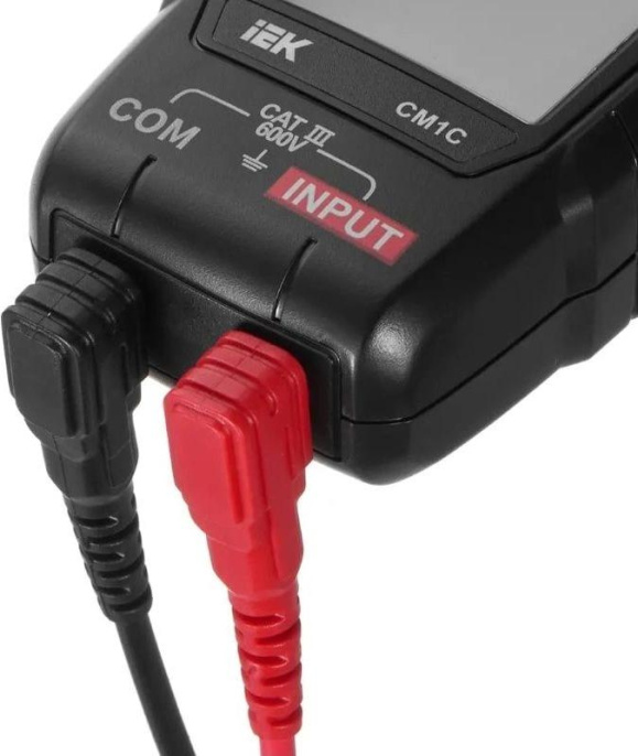 Клещи токоизмерительные IEK ARMA2L 5 CM1C, измер.ток: переменный [a2l5-cm13-01]