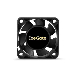 Вентилятор 12В DC ExeGate EX04010S2P 40x40x10 мм, Sleeve bearing подшипник скольжения , 2pin, 5000RPM, 24dBA EX283363RUS