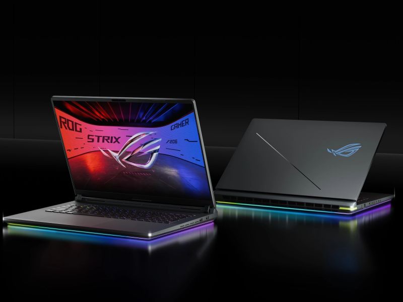 ASUS представила ноутбуки ROG Strix на новых чипах Intel