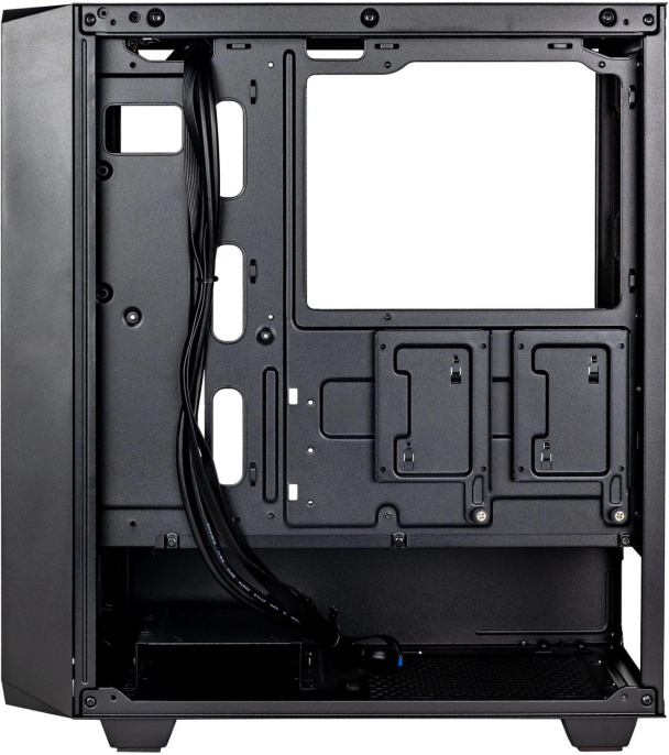 Корпус ATX HIPER BH34-1, Midi-Tower, без БП, черный