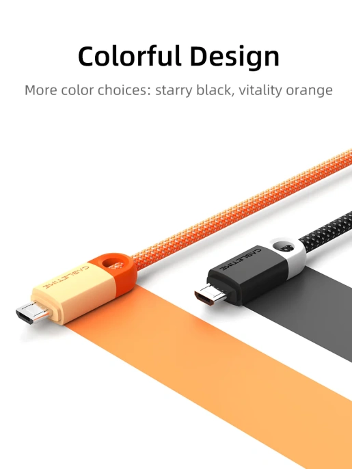 Кабель CABLETIME CAP3C (CT-AMMBM-PBW0.25) 0.25 м, черный, USB 2,0 a для Micro B -зарядного устройства