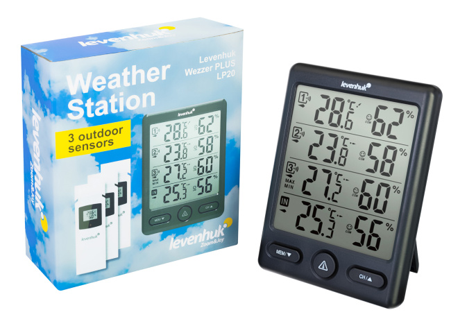 Метеостанция Levenhuk Wezzer PLUS LP20 78892