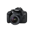 Canon EOS 2000D черный {24.1Mpix 18-55mm f/3.5-5.6 III 3" 1080p Full HD SDXC Li-ion} с объективом 2728C002