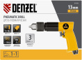 Дрель прямая Denzel PD500 114л/мин патр.:ключевой желтый/черный