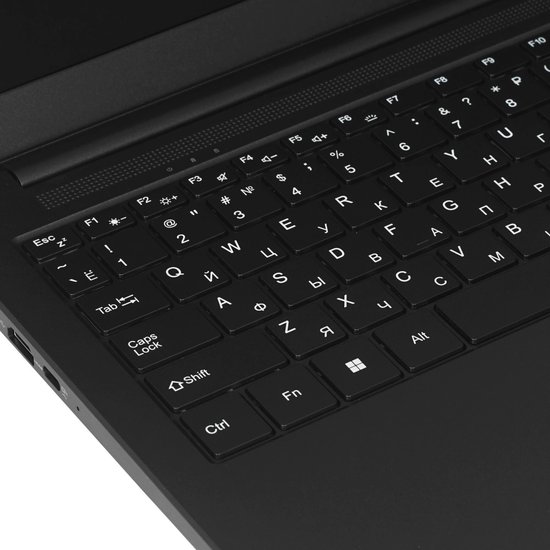Ноутбук 15.6" IPS FHD RIKOR NINO 201.1 черный (AMD Ryzen 5 5500U/16Gb/256Gb SSD/VGA int/W11Pro/RJ45) (D6EC3CC9)
