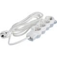 Многорозеточный блок Legrand''Стандарт'' 4 x 2К+З с кабелем длиной 3 м 695007