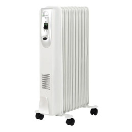 Масляный радиатор Ballu Comfort BOH/CM-09WDN, с терморегулятором, 2000Вт, 9 секций, 3 режима, белый