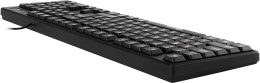 Клавиатура Oklick 100M HW3, USB, мембранная, черный [654570]