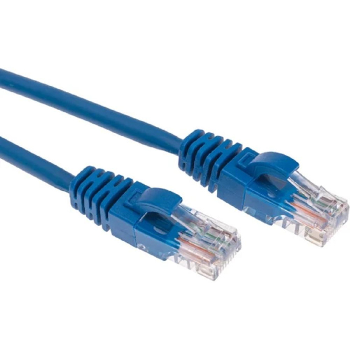 Rexant 02-0104-105 Патч-корд U/UTP, CAT 5e, RJ45-RJ45, 26AWG, LSZH, синий, 1,5м