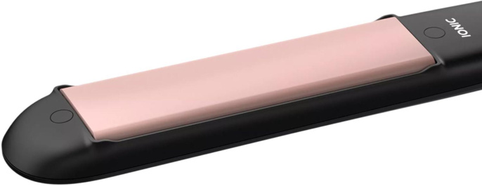 Выпрямитель для волос Philips BHS378/00, черный и розовый