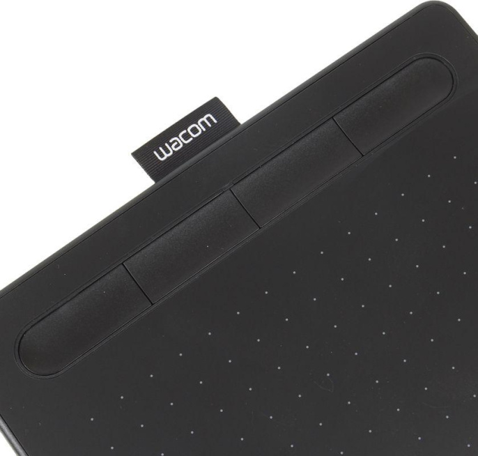 Графический планшет Wacom Intuos S CTL-4100K-N, A6, черный
