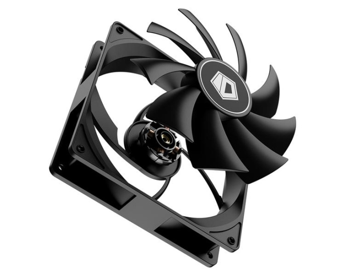Вентилятор для корпуса ID-Cooling FL-12025K 120х120x25 черный 3-pin 21дБ Ret