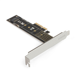 Переходник ExeGate EXE-570 M.2 M key - PCI-E x4 v3.0 для установки SSD 2230/2242/2260/2280/22110 M.2 M key в слот PCI-E x4 EX300629RUS