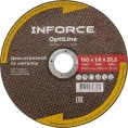 Диск отрезной по металлу OptiLine (150x1.6x22.2 мм) Inforce INB15016