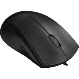 RAPOO Мышь проводная N1200, цвет - черный 12346