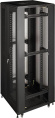 Шкаф серверный Lanmaster TWT-CBB-42U-8X10-P1 напольный 42U 800x1000мм пер.дв.перфор. задн.дв.перфор.2-хст. 2 бок.пан. 800кг черный
