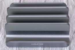 Вертикальная подставка CABLETIME CS14G (CT-VLP02-AG) для ноутбука, серый