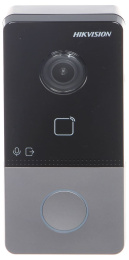 Видеопанель Hikvision DS-KV6113-WPE1(C),  цветная,  накладная,  черный