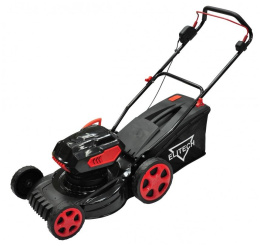 Газонокосилка аккумуляторная Elitech ЕКА 36БЛ/430 (E1601.001.00),  42.5см, несамоходная,  4Ач, без АКБ, без ЗУ [195522]