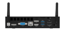 Персональный компьютер IRBIS Smartdesk, Mini uSFF i5-12400 6C/12T - 2,5GHz 1x16GB DDR4 3200, 512GB SSD M.2 SATA, Intel UHD Graphics, NoDVD, WiFi6, BT, Vesa mount, NO_OS, 3YR
