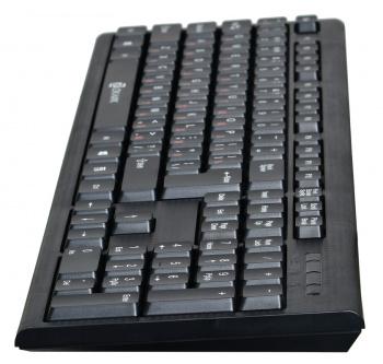 Клавиатура Oklick 120M, проводная, USB, мембранная, черный [1083044]