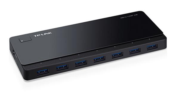 Хаб (разветвитель) TP-LINK UH700, черный