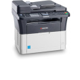 МФУ Kyocera FS-1025MFP, P/C/S, ч/б лазерный, A4, 25 стр/мин, 1800x600 dpi, 64 Мб, USB 2.0, Network, лоток 250 л., Duplex, автопод., старт.тонер 1000 стр. 1102M63DZ2