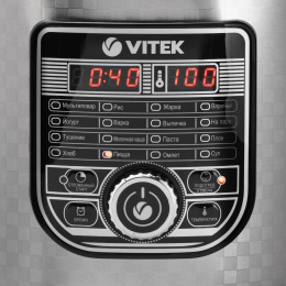 Мультиварка Vitek VT-4282, 860Вт, серебристый