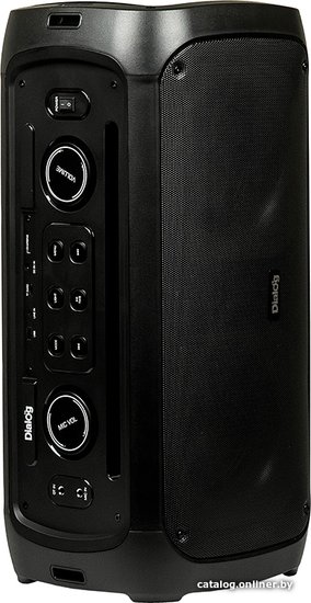 Акустическая портативная колонка Dialog Oscar AO-250 - 60W, караоке с беспр.микр, BTFMUSBTFLEDД