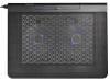 Подставка для ноутбука Buro BU-LCP170-B214, 17", 398х300х29 мм, 2хUSB, вентиляторы 2 х 140 мм, 926г, черный