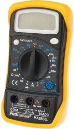 Мультиметр цифровой PROCONNECT MAS830L DT850L, ручной [13-3021]