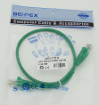 Патч-корд cat.5E stranded molded 0.5м зеленый RJ-45 m -RJ-45 m LANMASTER