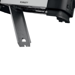 Тостер Scarlett SC-TM11026 650Вт черный/серебристый