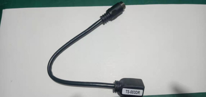Кабель переходник 6-pin папа на сетевое подключение мама , 0.2 м/ 6-Pin Aviation Cable 2M Male and Network Port Femal Extension Cable (TS-003DR)