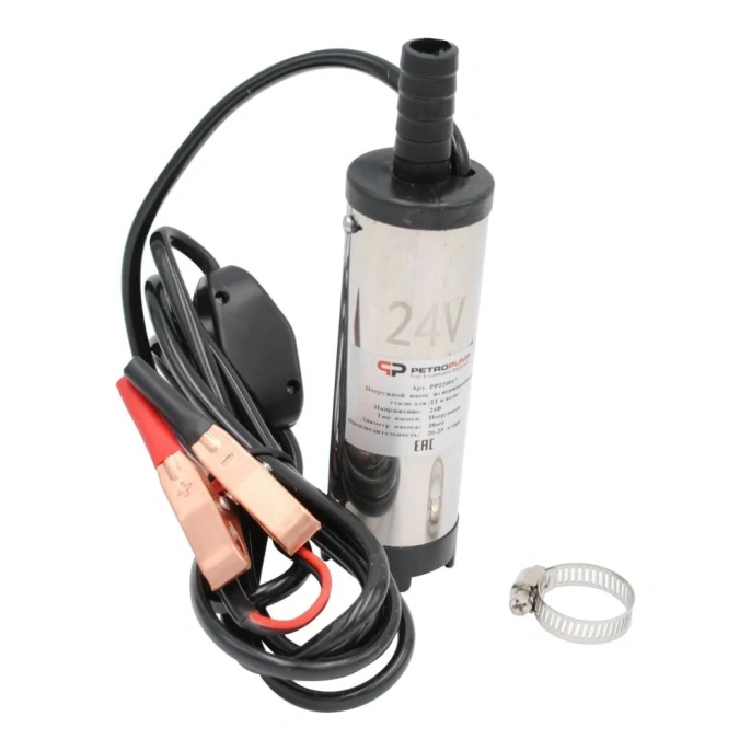 Погружной насос для ДТ Petropump DCTP-24 из нерж. стали, 24 В PP220017
