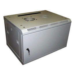 Настенный шкаф TWT Pro, 9U 600x600, металлическая дверь, II CBW2-9U-6x6-M