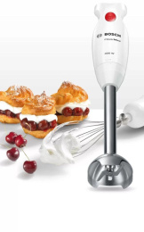 Блендер Bosch CleverMixx MSM24500,  погружной,  белый