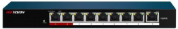 Коммутатор Hikvision DS-3E0109P-E/M C 9x100Мбит/с 8PoE+ 58W неуправляемый DS-3E0109P-E/M C