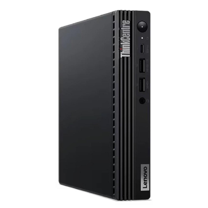 Неттоп комьютер Lenovo ThinkCentre M70q Gen 4 i3-13100T, 8GB DDR4-3200, 256GB SSD M.2, Intel UHD 730, WiFi6, BT, NoVESA, 65W, USB RUS KB&Mouse, NoOS, 1Y 12E4SAVY01