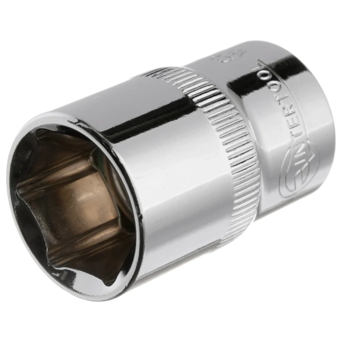 Головка шестигранная (18 мм; 1/2"; Cr-V) INTERTOOL ET-0018