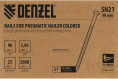 Гвозди для нейлера Denzel 57700 серебристый