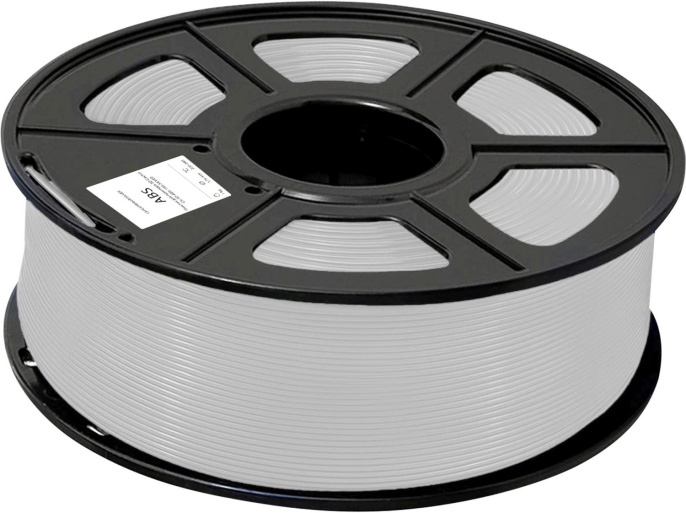 Пластик Cactus CS-3D-ABS-1KG-SILVER ABS/ 1.75мм/ 1кг/ 386м/ серебристый