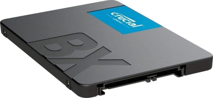 SSD накопитель Crucial BX500 CT500BX500SSD1 500ГБ, 2.5", SATA III,  SATA