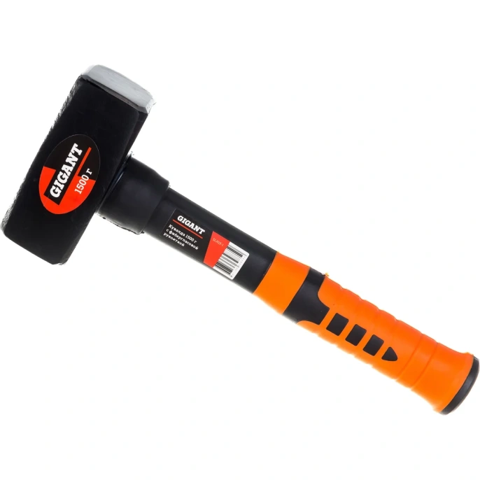 Кувалда 1500 грамм с фибергласовой рукояткой Gigant SLH15-1